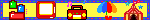 Clowncore favicons